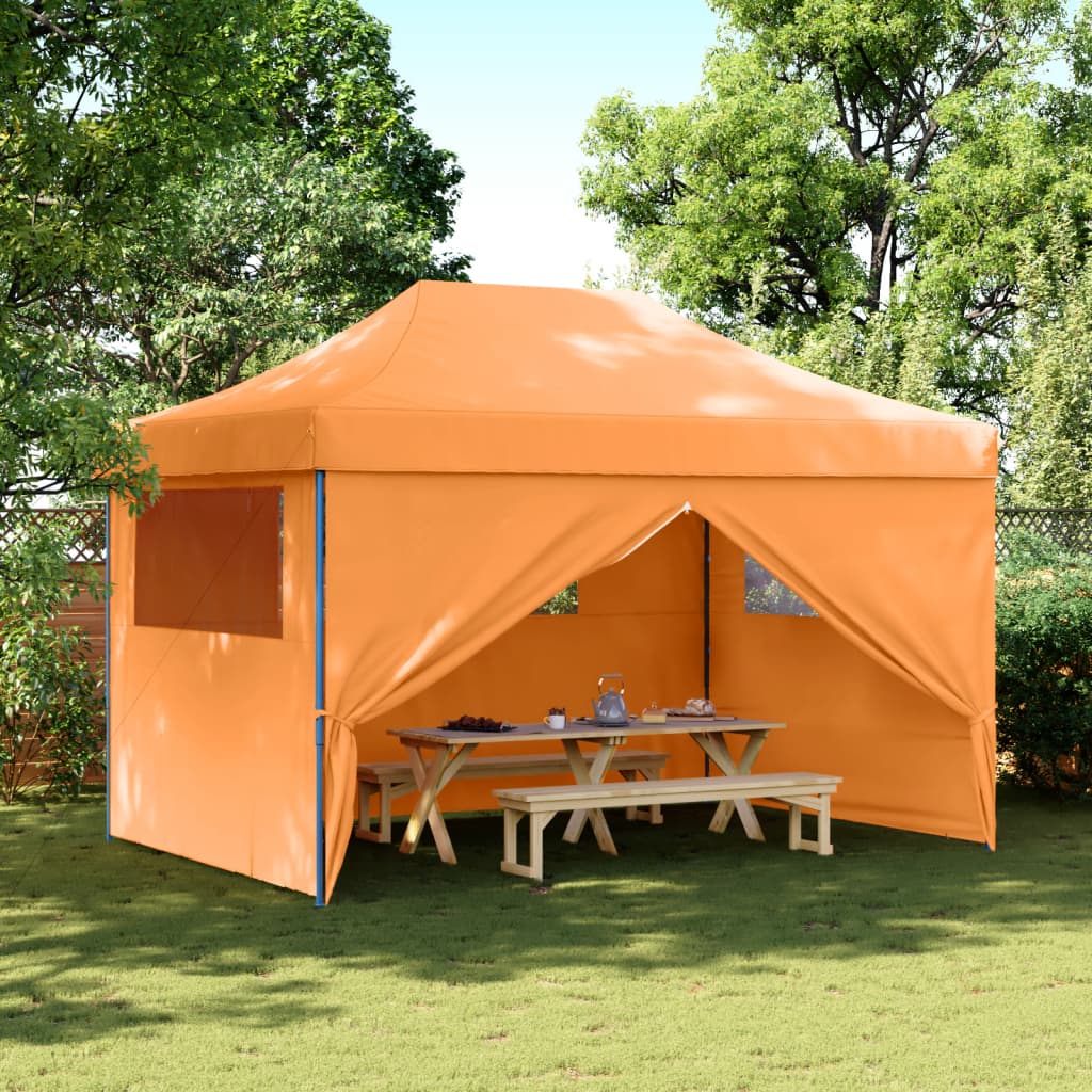 Foldable Party Tent Pop-Up Orange