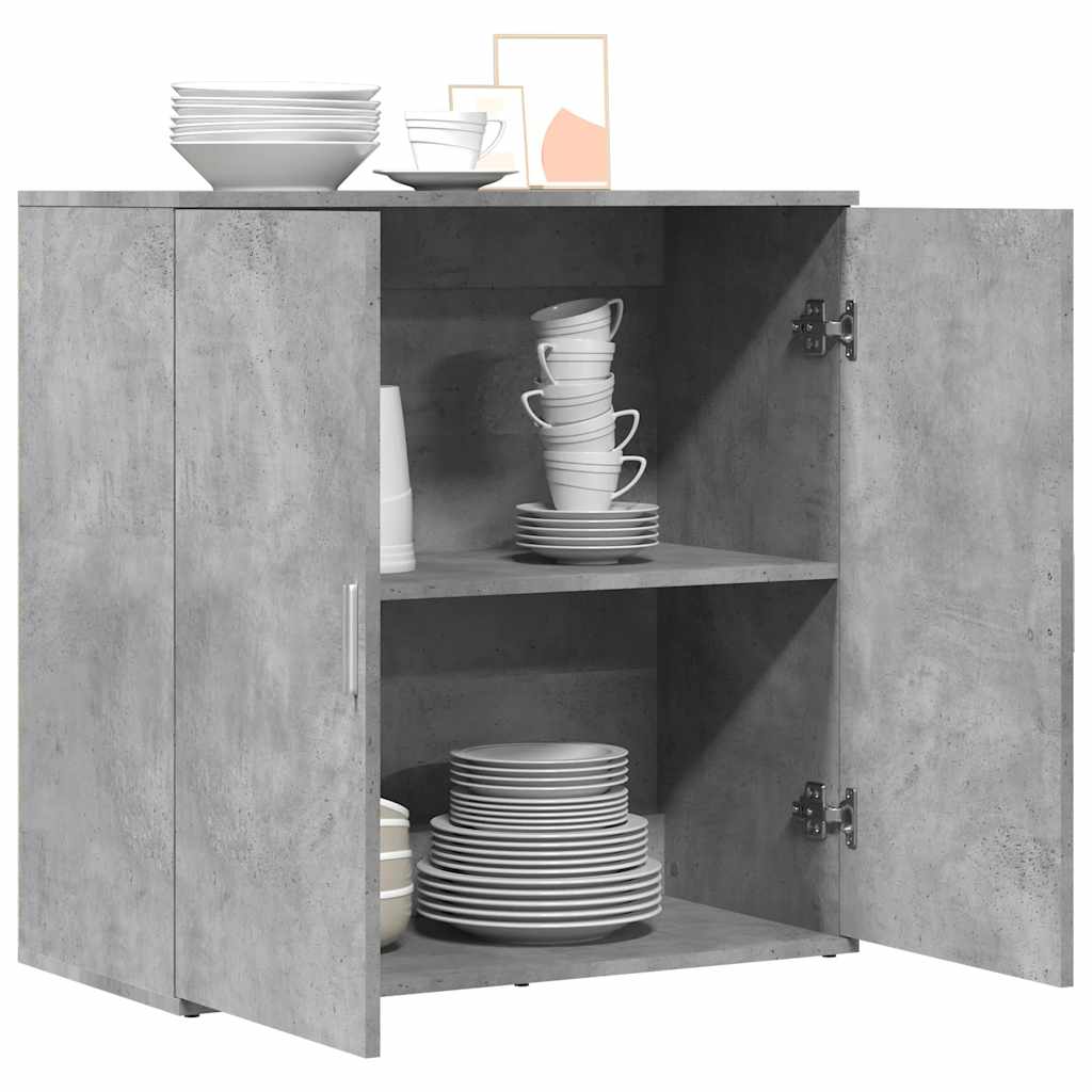 Sideboard 79X38X80 Cm Engineered Wood