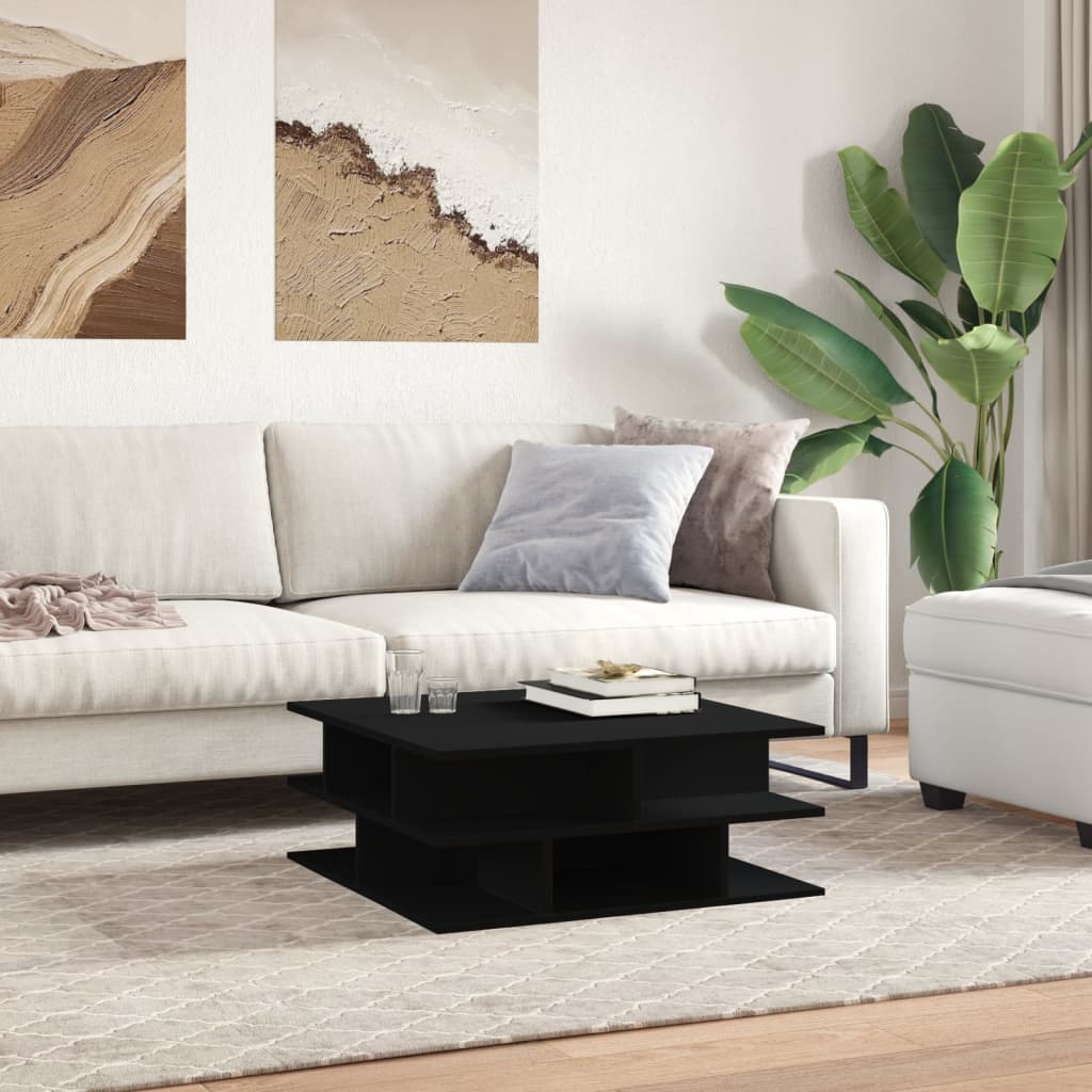 Coffee Table 70X70X29 Cm Engineered Wood