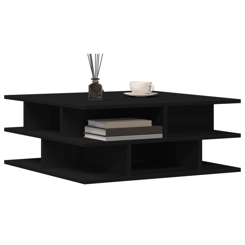 Coffee Table 70X70X29 Cm Engineered Wood