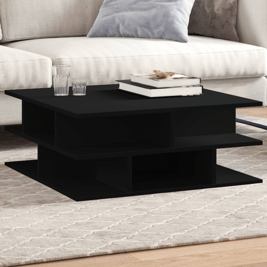 Coffee Table 70X70X29 Cm Engineered Wood
