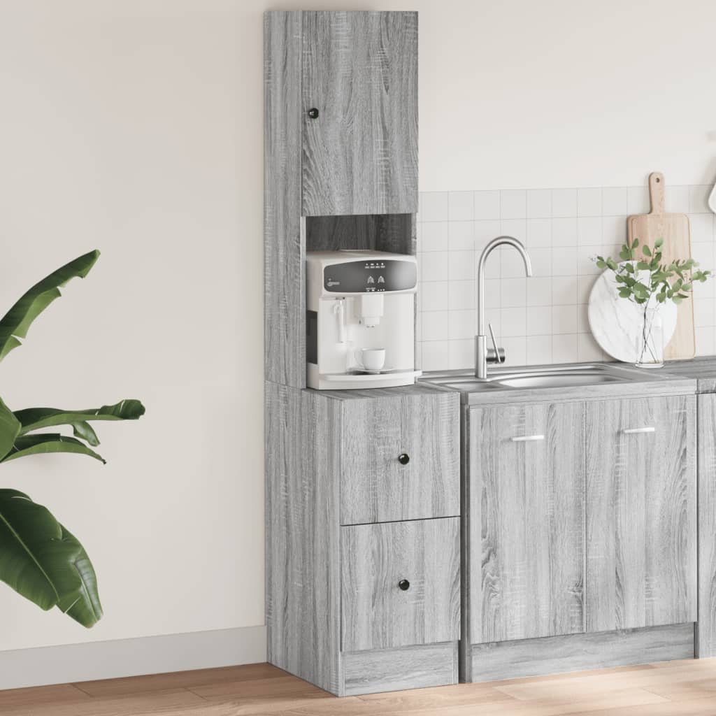 Kitchen Sideboard With Drawer 32 X 50 X 180 Cm