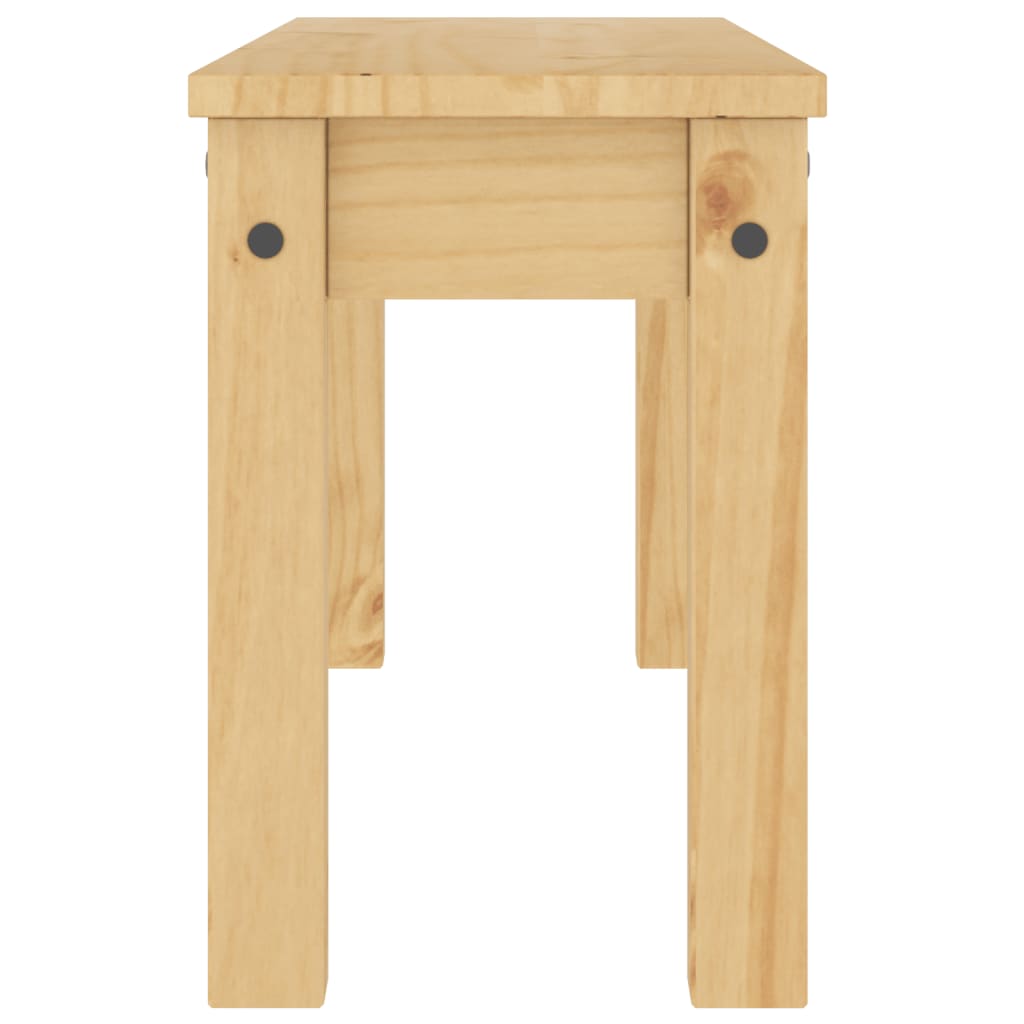 Kitchen & Dining Benches Panama Solid Pine Bench 105cm Hallway Garden Wooden Sea