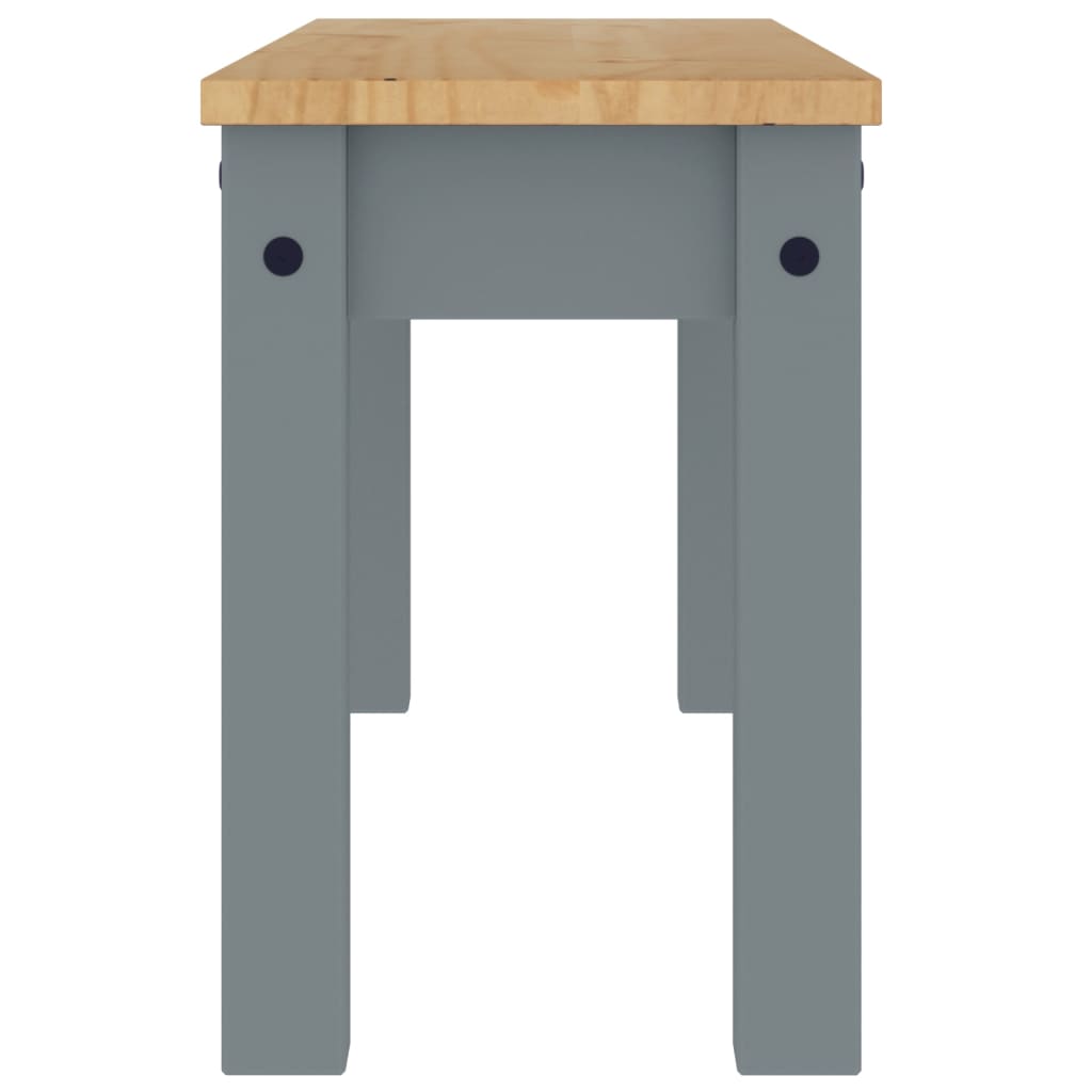 Kitchen & Dining Benches Panama Solid Pine Bench 105cm Hallway Garden Wooden Sea