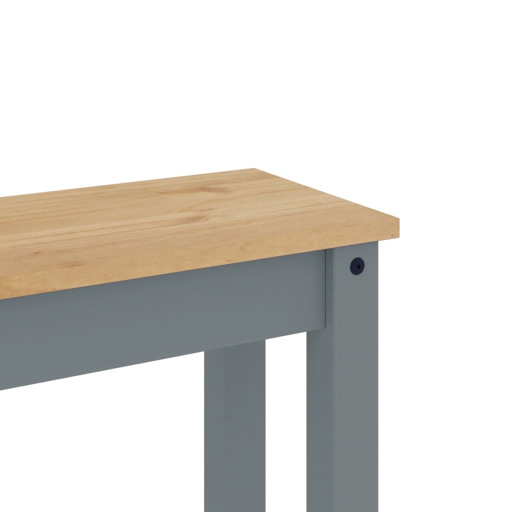 Kitchen & Dining Benches Panama Solid Pine Bench 105cm Hallway Garden Wooden Sea