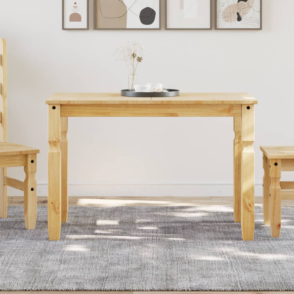 Dining Table Corona 180X90X75 Cm Solid Wood Pine