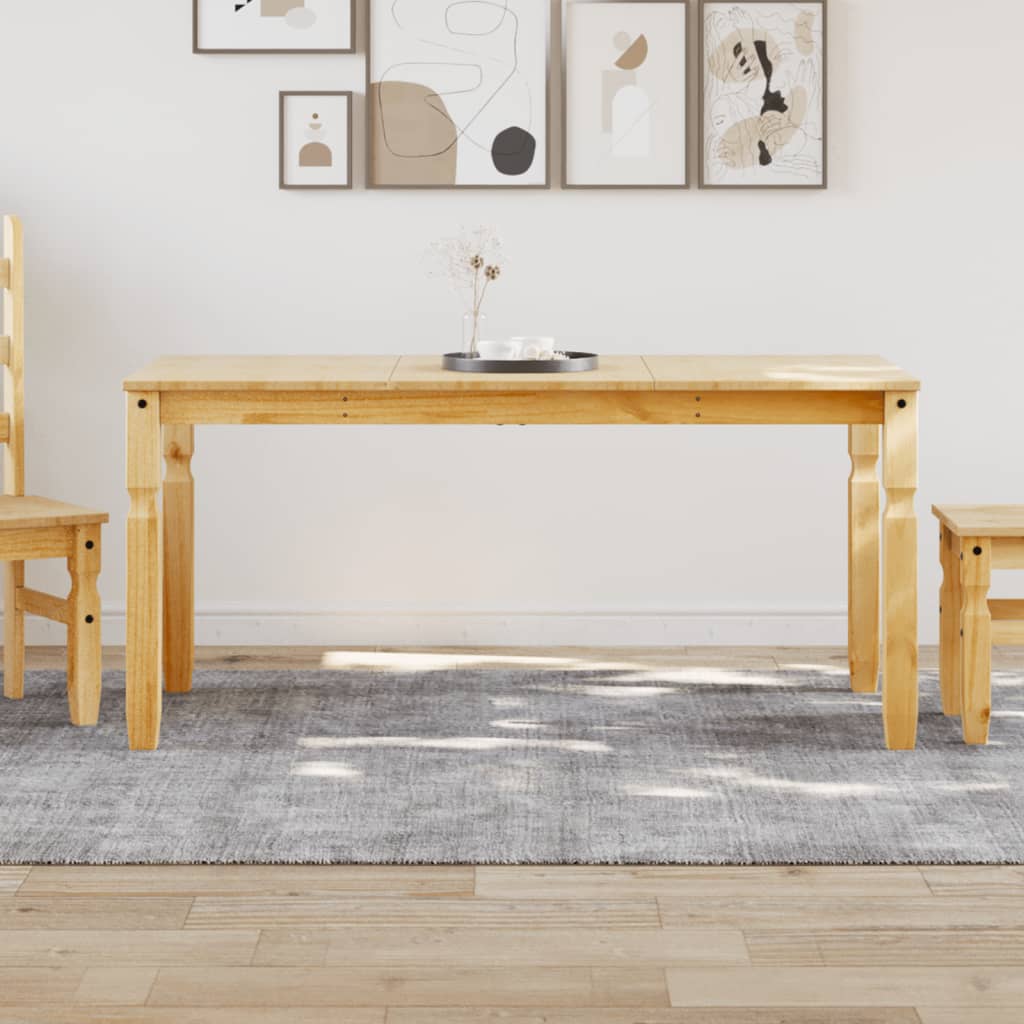 Dining Table Corona 180X90X75 Cm Solid Wood Pine