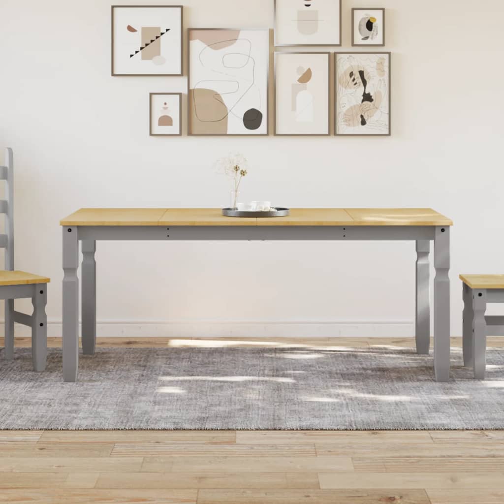 Dining Table Corona 180X90X75 Cm Solid Wood Pine
