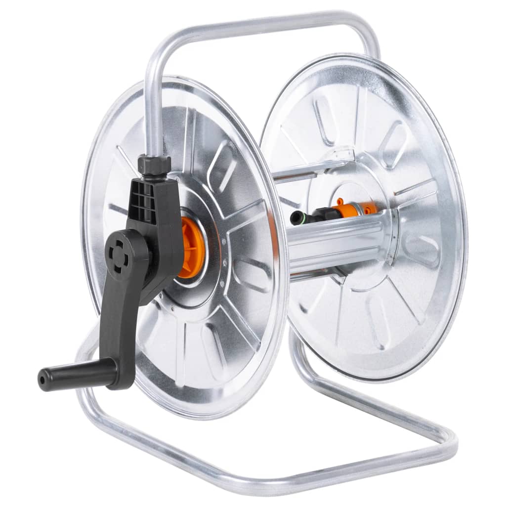 Hose Reel Wall Mounted For 50 M 1/2" Hose Steel