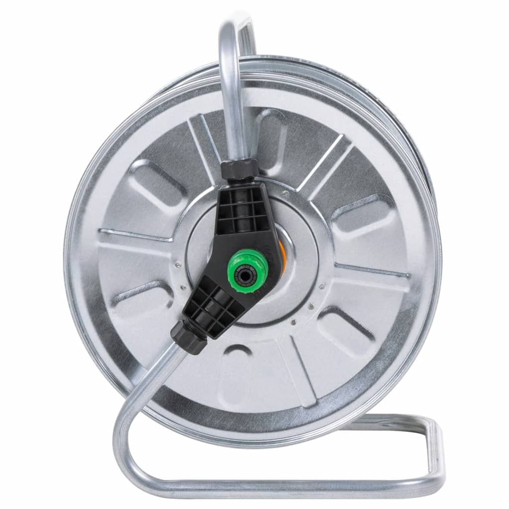 Hose Reel Wall Mounted For 50 M 1/2" Hose Steel