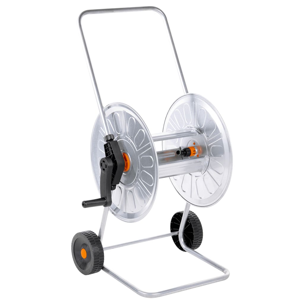 Hose Reel Cart For 110 M 1/2" Or 80 M 3/4" Hose Steel
