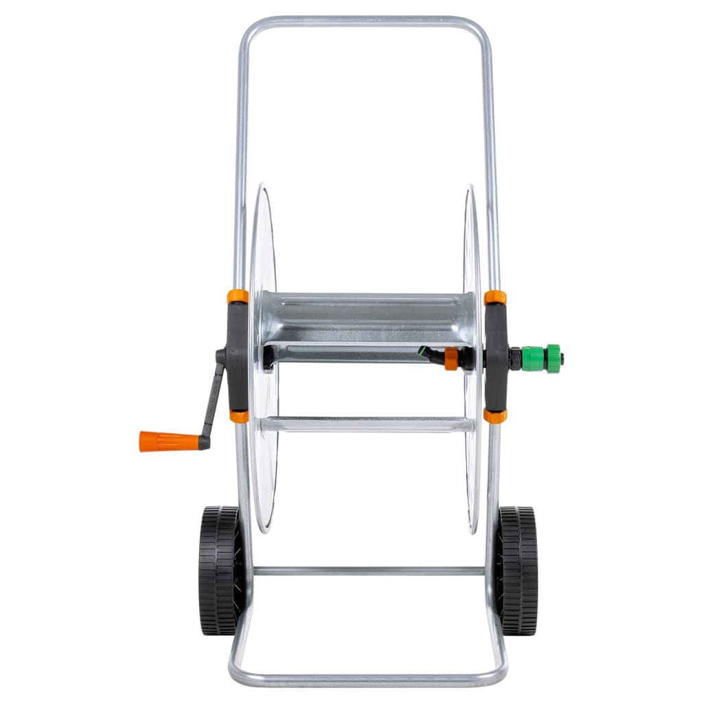 Hose Reel Cart For 110 M 1/2" Or 80 M 3/4" Hose Steel