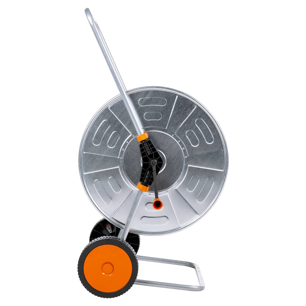 Hose Reel Cart For 110 M 1/2" Or 80 M 3/4" Hose Steel