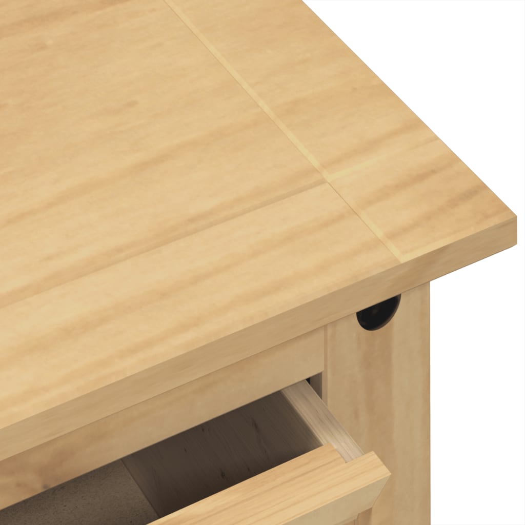 Chest Of Drawers Corona 92X48X114 Cm Solid Wood Pine