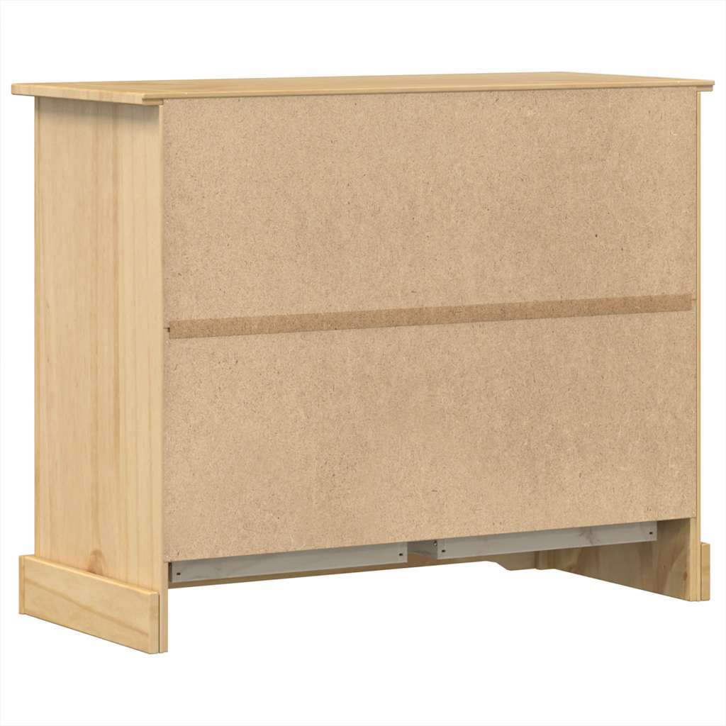 Storage Chests Corona Solid Pine Chest of Drawers 101cm Wide Bedroom Cabinet 101
