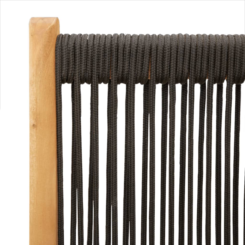 Reclining Garden Chairs 6 Pcs Solid Wood Acacia