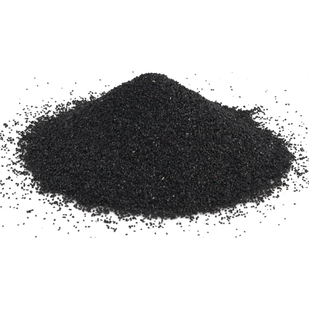 Aquarium Sand Black 25kg 0.2-2mm Freshwater Saltwater Fish Tank Substrate