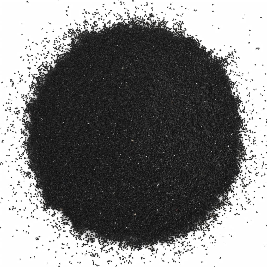 Aquarium Sand Black 25kg 0.2-2mm Freshwater Saltwater Fish Tank Substrate