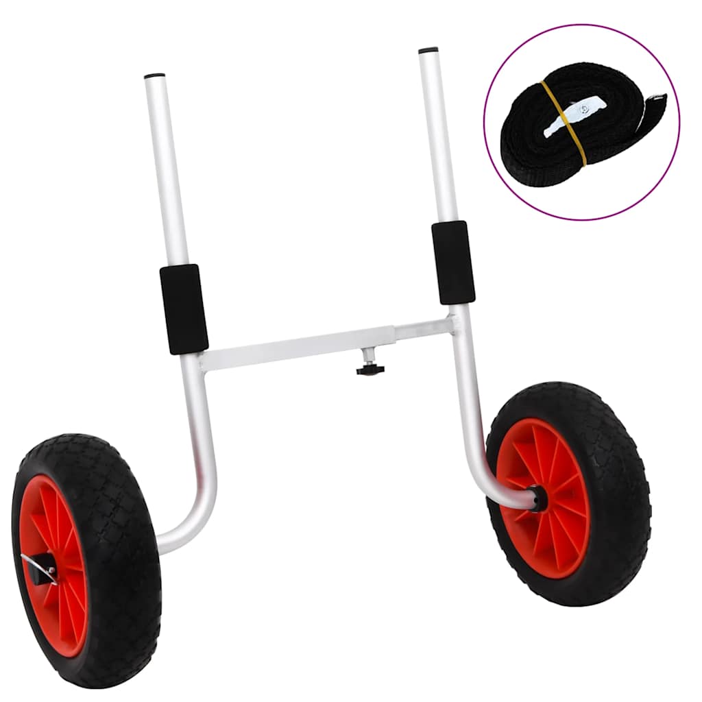 Kayak Trolleys 2 Pcs Aluminium
