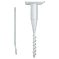In-Ground Parasol Base With Rod 16X16X52 Cm Steel