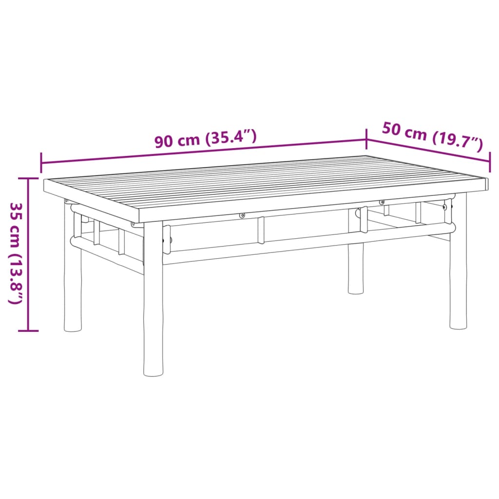 Coffee Table Bamboo