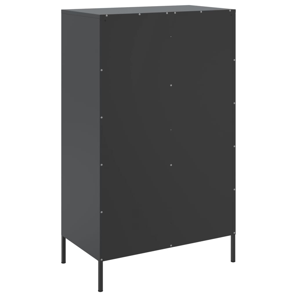 Highboard 68X39X113 Cm Steel
