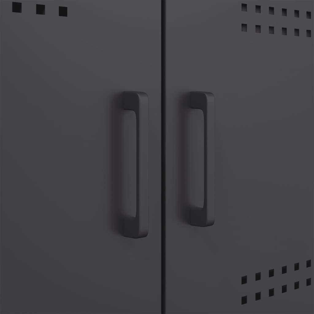 Highboard 68X39X113 Cm Steel