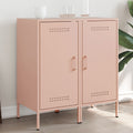 Sideboards 2 Pcs Olive 36X39X79 Cm Steel
