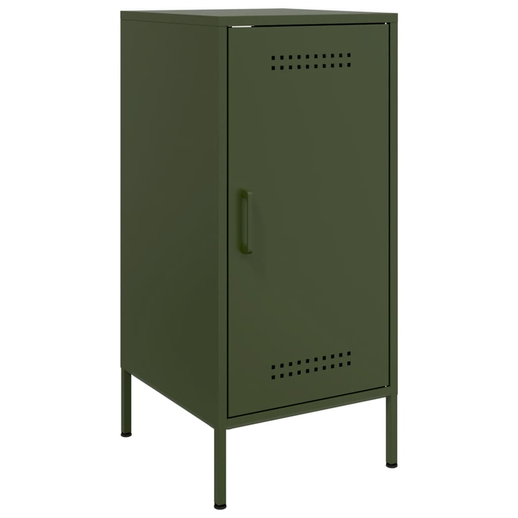 Sideboards 2 Pcs Olive 36X39X79 Cm Steel