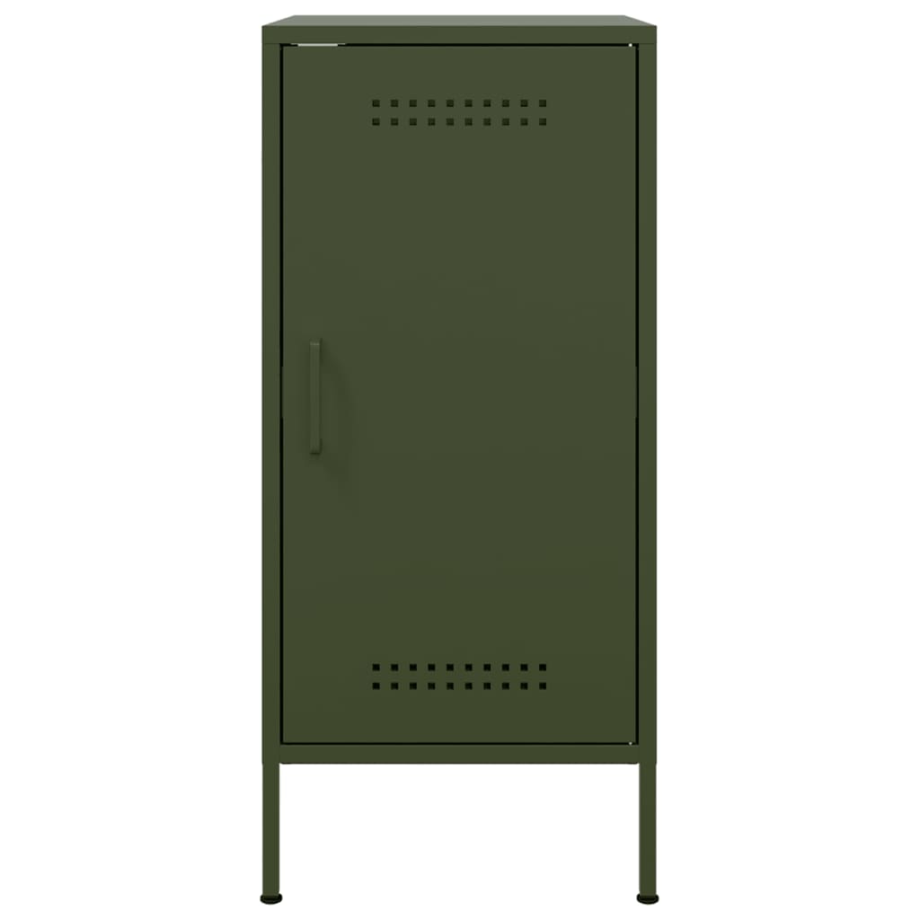 Sideboards 2 Pcs Olive 36X39X79 Cm Steel