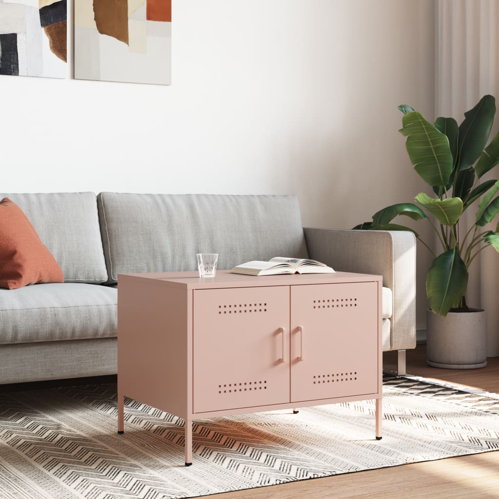 Coffee Table 68X50X50.5 Cm Steel