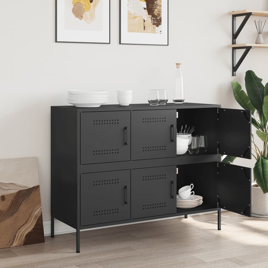 Sideboard 100.5X39X79 Cm Steel