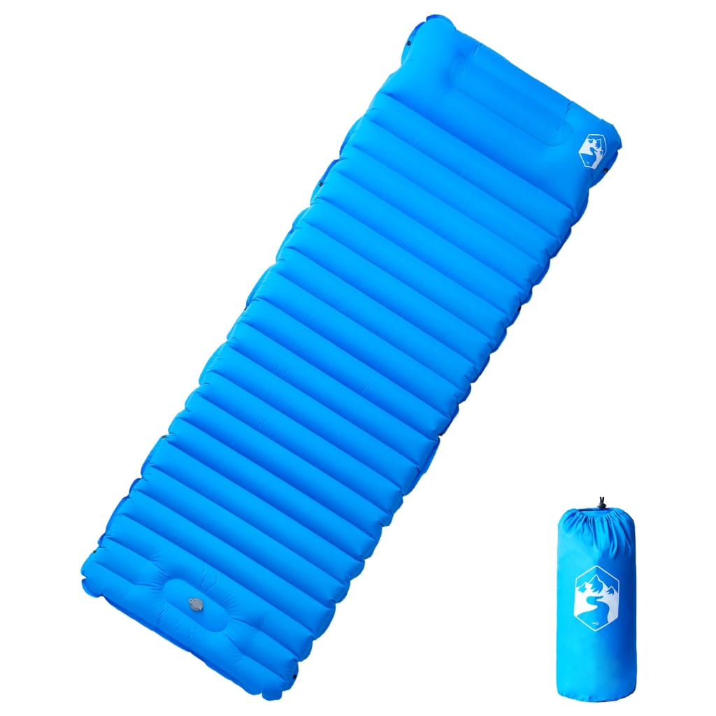 Sleeping Pads Self Inflating Camping Mattress Pillow 1-Person Navy Blue Green 19