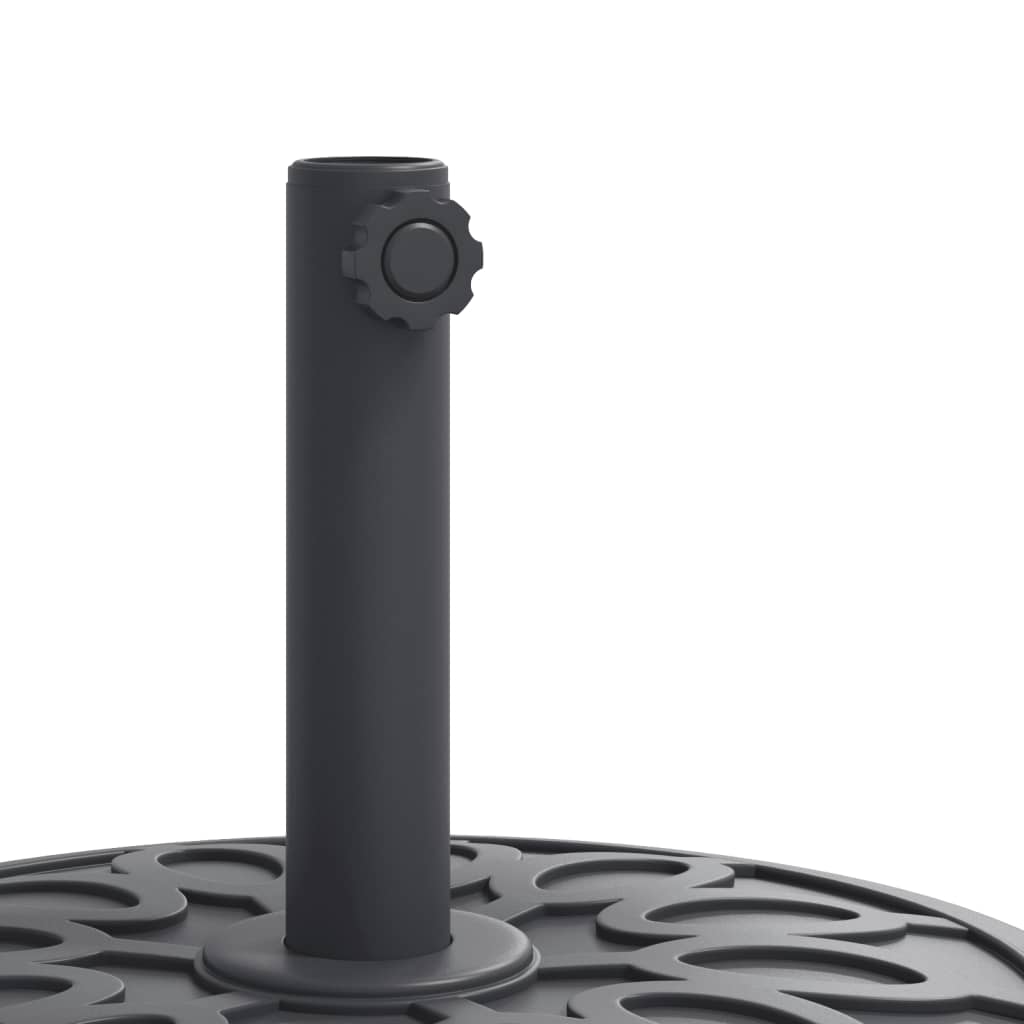 Parasol Base With Wheels For Ø38 / 48 Mm Poles Round