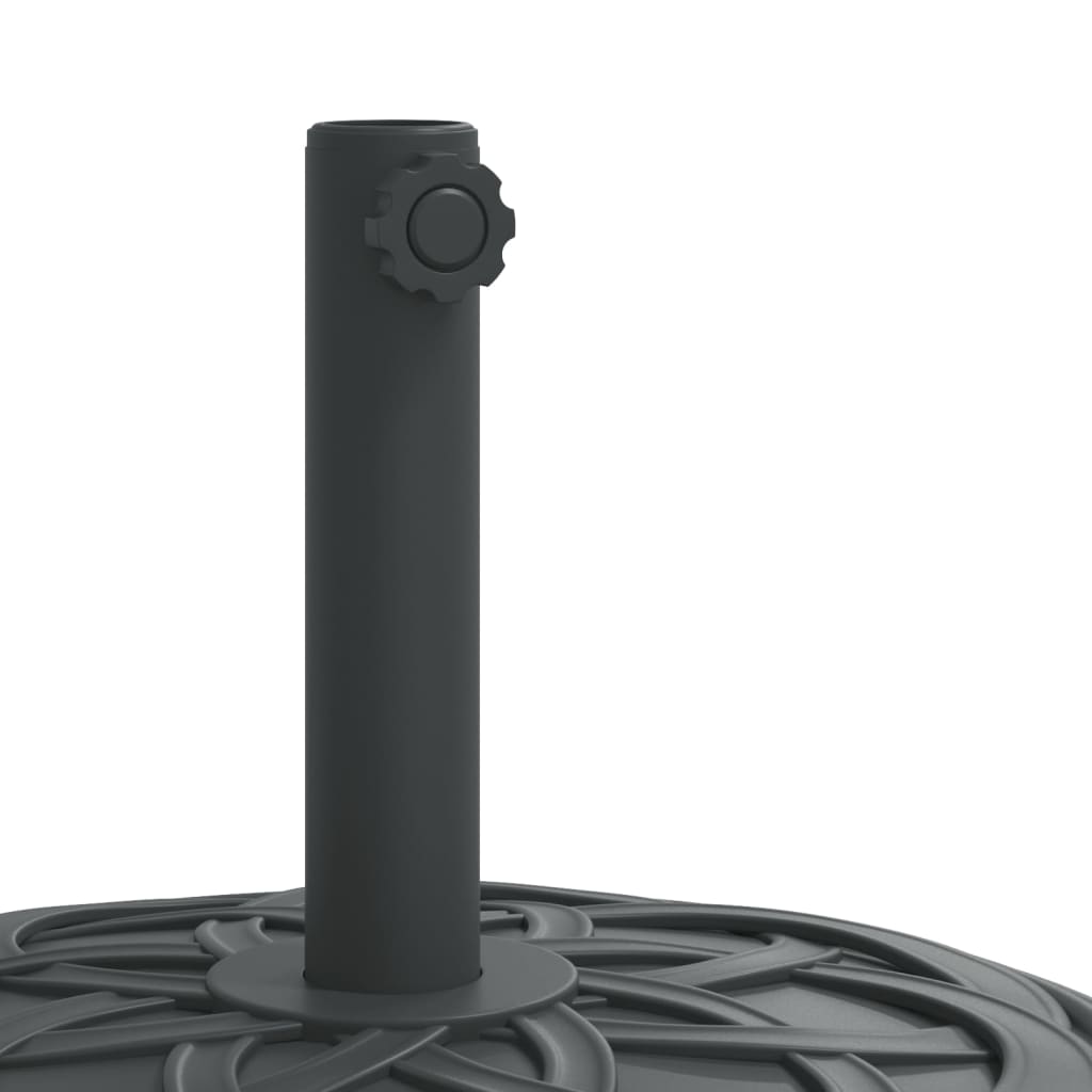 Parasol Base With Wheels For Ø38 / 48 Mm Poles Round