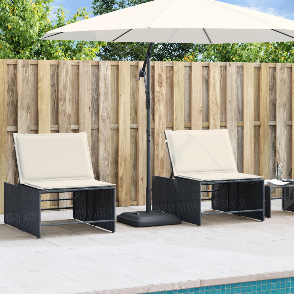 Parasol Base With Handles For Ø38 / 48 Mm Poles