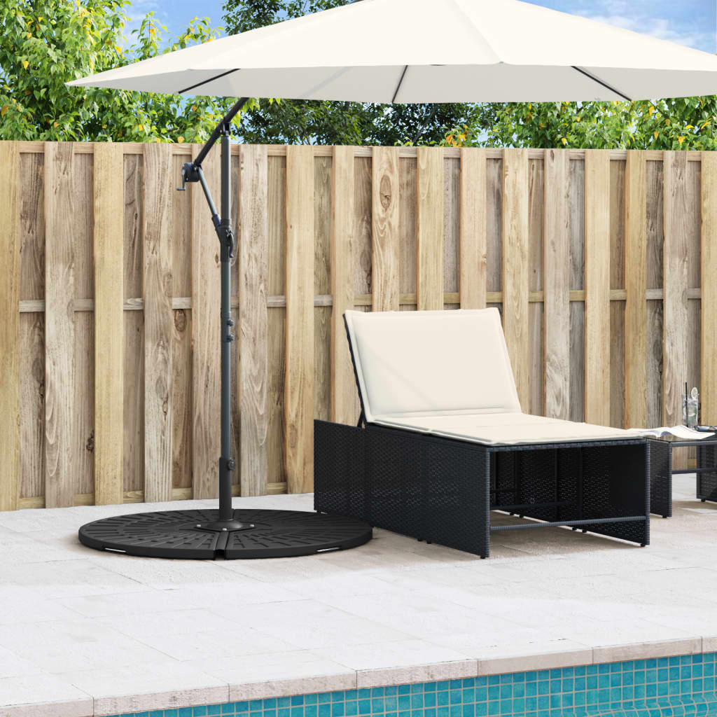 Parasol Base Weight With Handle For Cross Stand Parasols