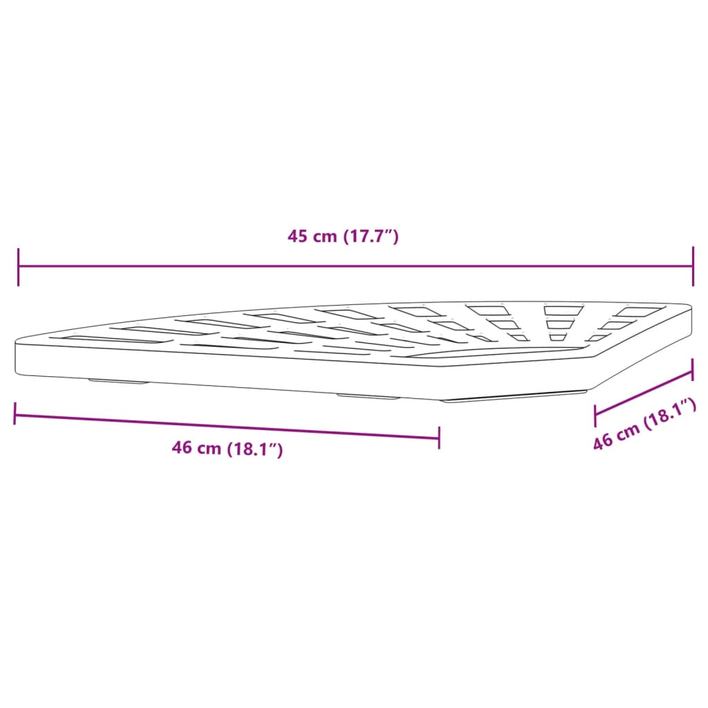 Parasol Base Weight With Handle For Cross Stand Parasols