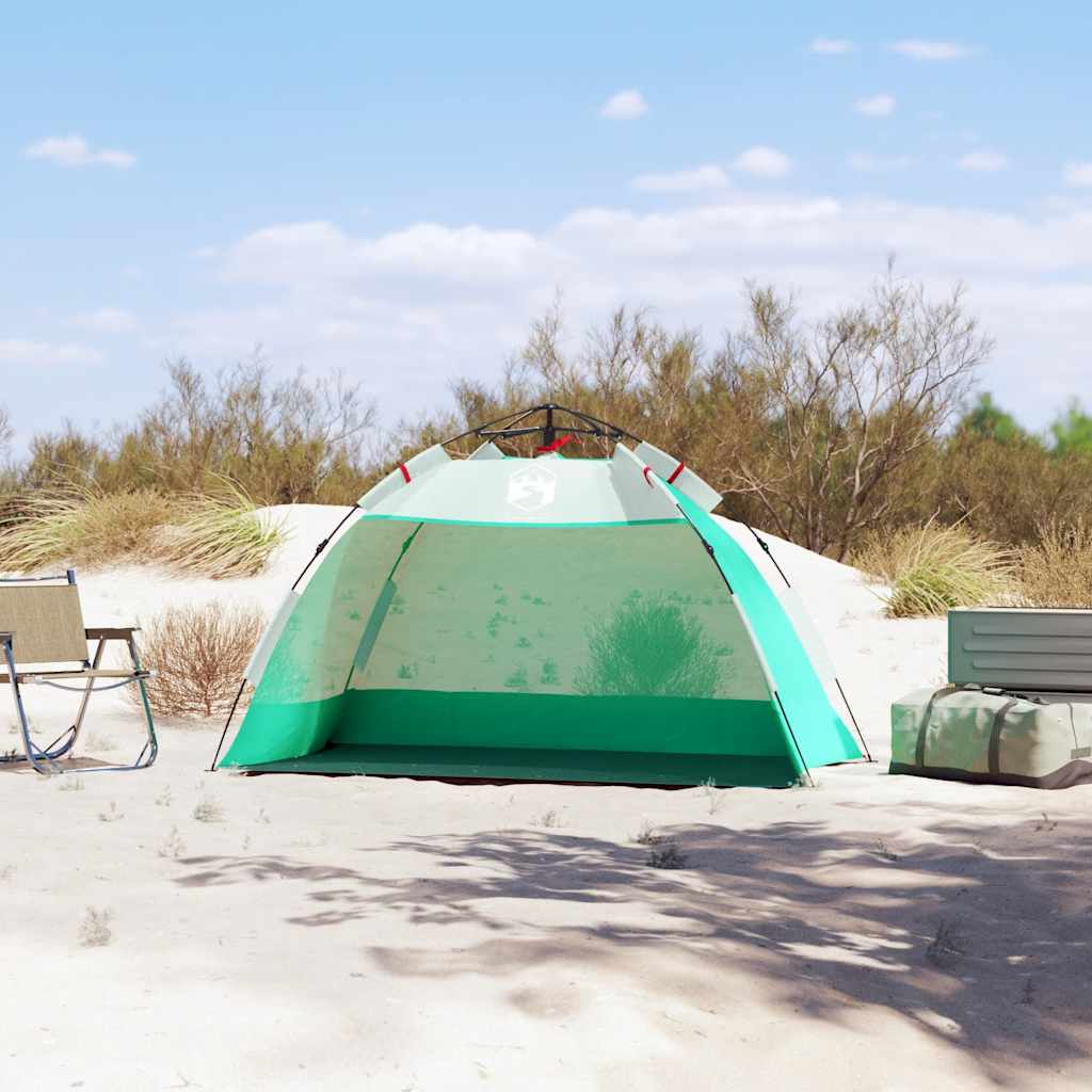 Tents Beach Tent 2-Person Azure Quick Release Waterproof blue grey green