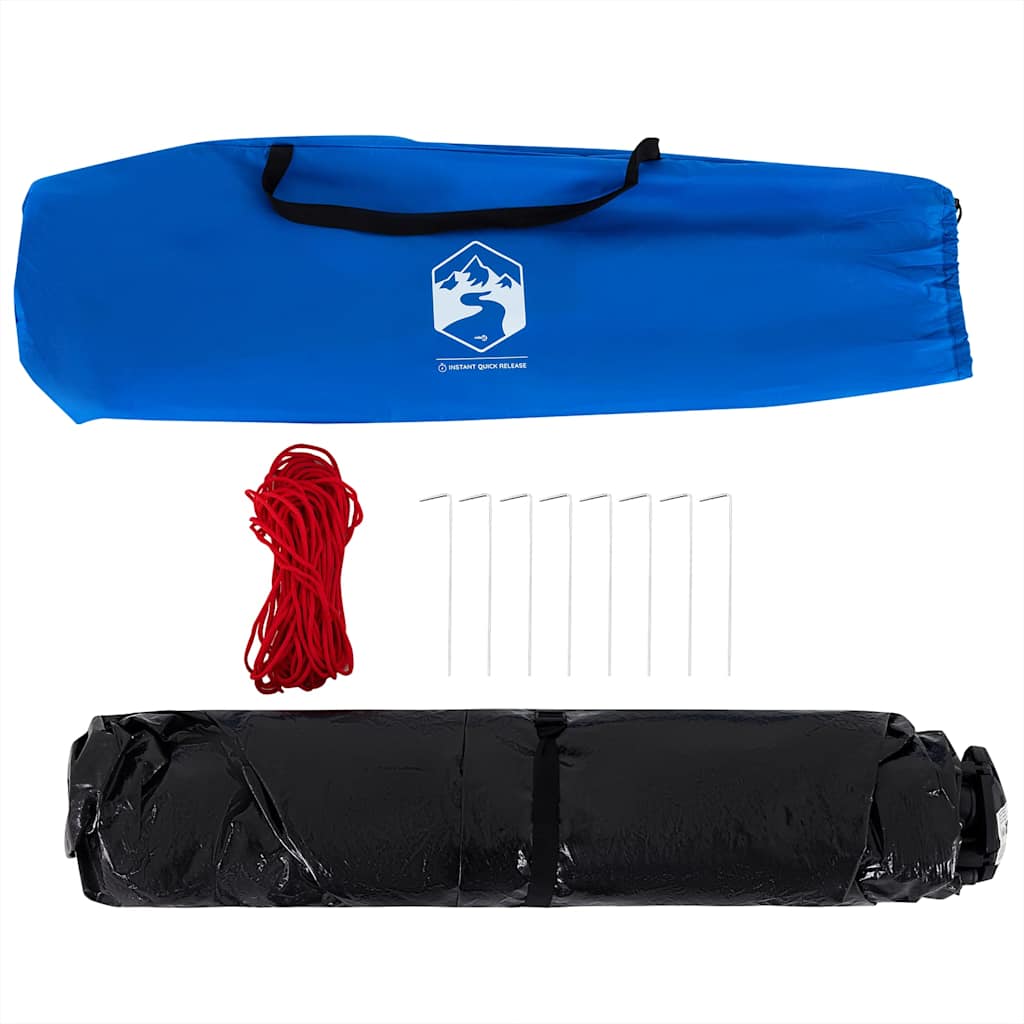Tents Beach Tent 3-Person Quick Release Waterproof azure blue sea green grey LED