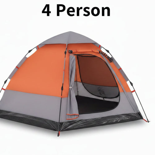 Camping Tent Cabin 4-Person Quick Release