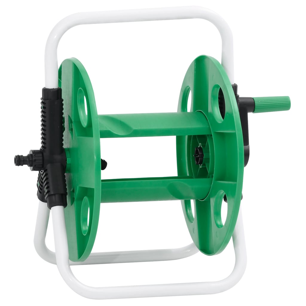Free Standing Green Hose Reel For 45 M 1/2" Hose Steel