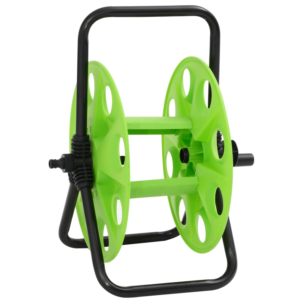 Free Standing Green Hose Reel For 45 M 1/2" Hose Steel