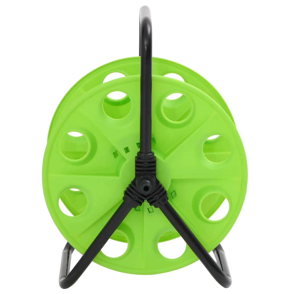 Free Standing Green Hose Reel For 45 M 1/2" Hose Steel
