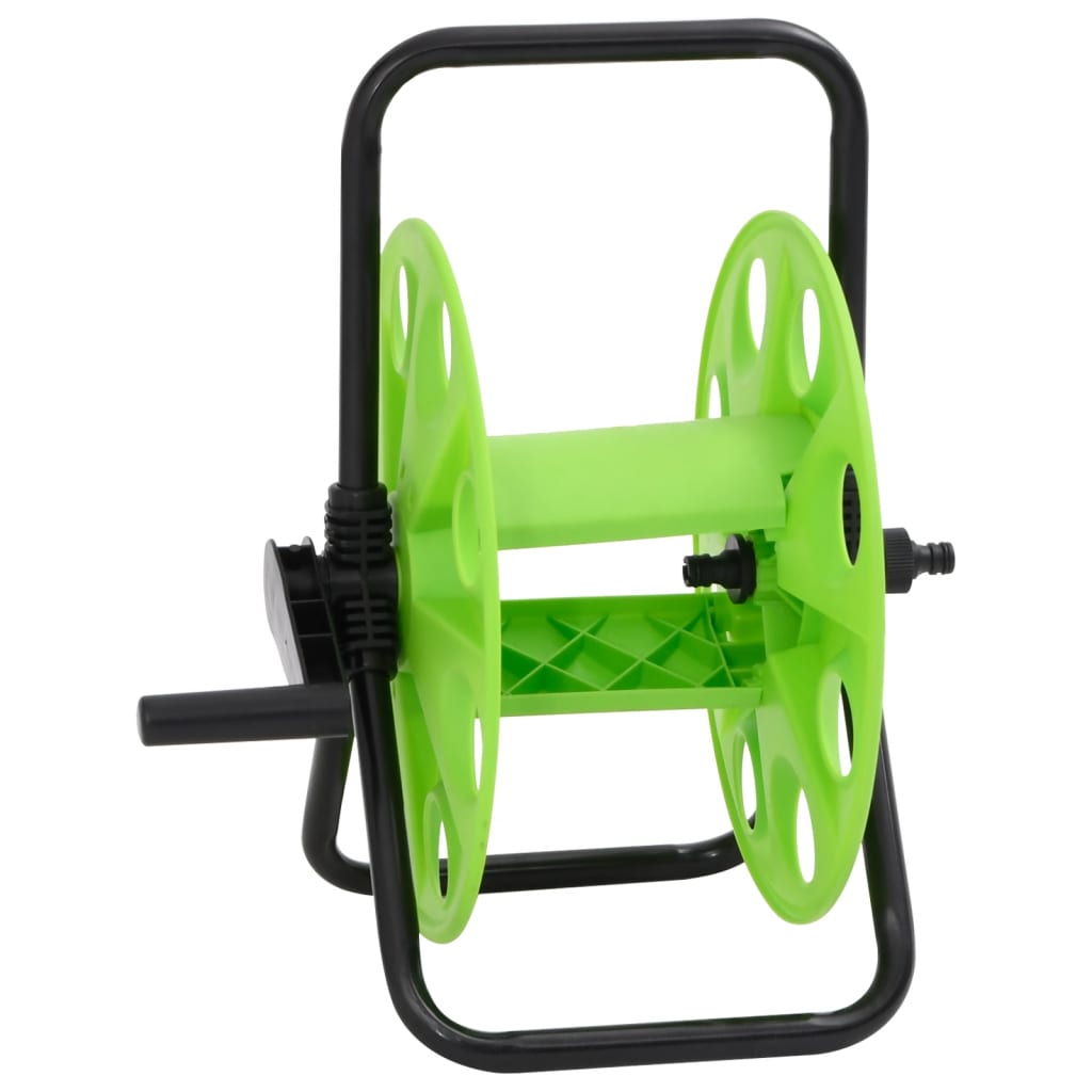 Free Standing Green Hose Reel For 45 M 1/2" Hose Steel