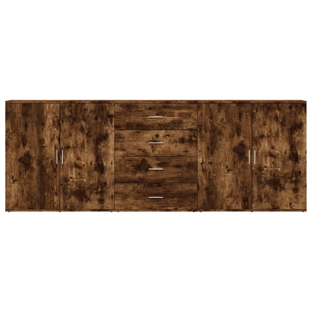 Sideboards 3 Pcs Engineered Wood