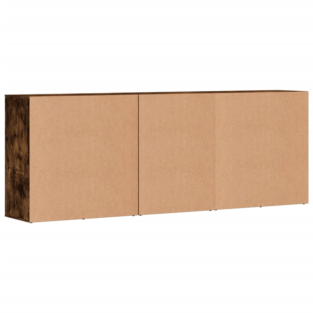 Sideboards 3 Pcs Engineered Wood