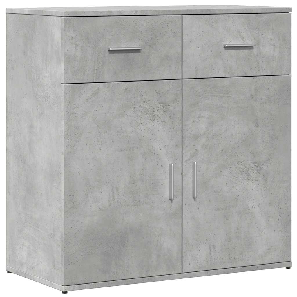 Sideboards 2 Pcs 79X38X80 Cm Engineered Wood