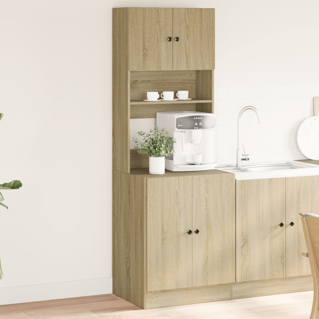 Kitchen Cabinets Sideboard Drawer 32 X 50 180 Cm Grey Sonoma Smoked Oak Black 32