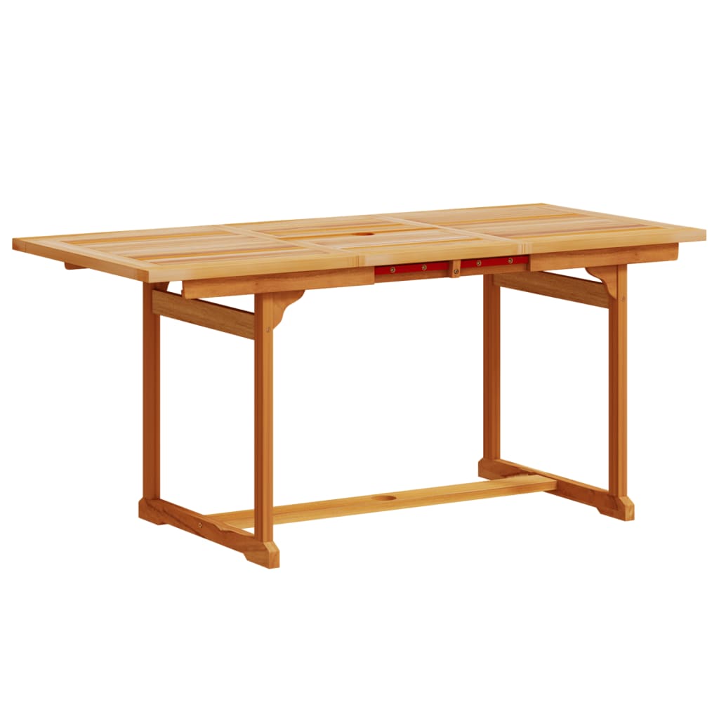 7 Piece Garden Dining Set Solid Wood Acacia And Textilene